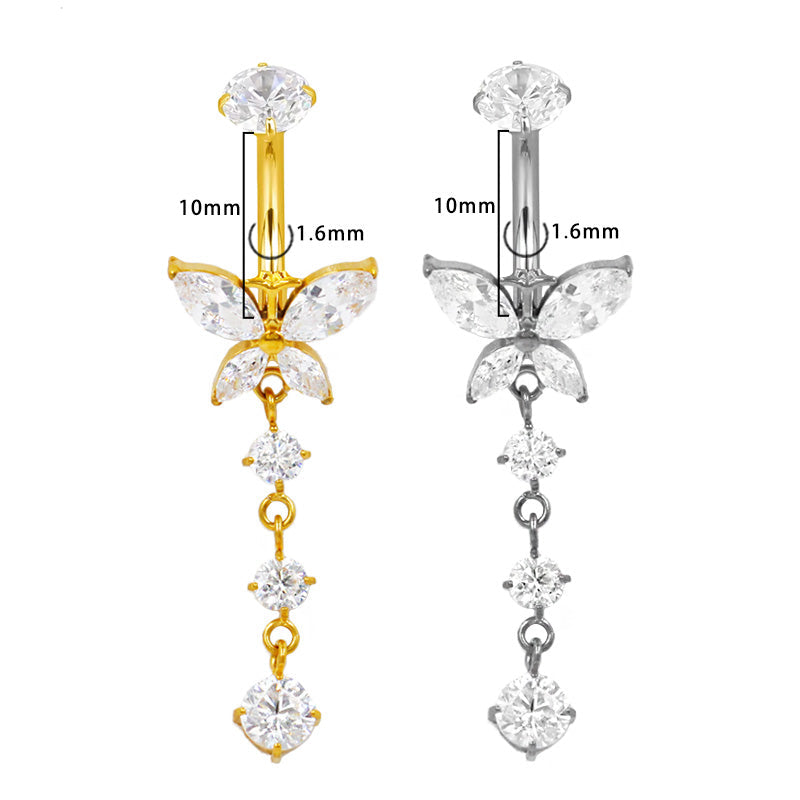 Bauchnabel Titan Bananabell Schmetterling