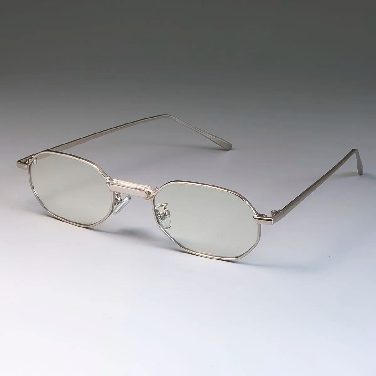 Classic metal steampunk shades – small frame, vintage unisex sunglasses