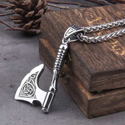 Never fade wolf and raven slavic wild amulet talisman viking necklace jewelry