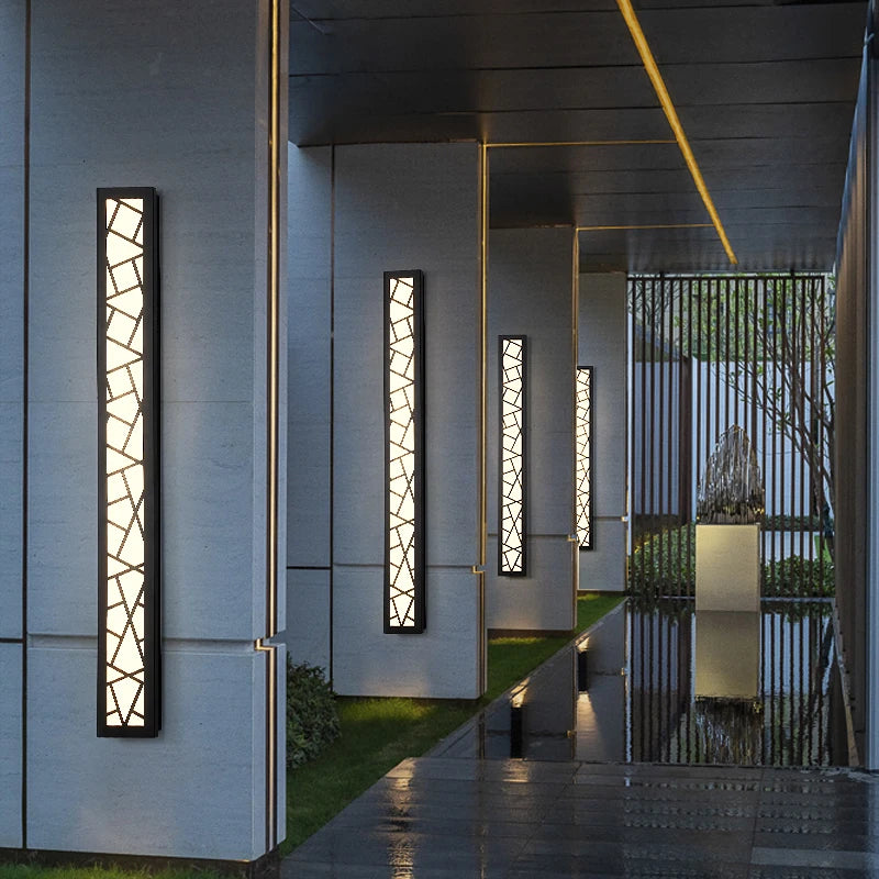 Wasserdichte LED-Wandlampe für den Außenbereich