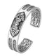 BOCAI Real S925 Silver Vintage Men Bracelet Fashion Heavy  Style Jewelry Good Luck Gift