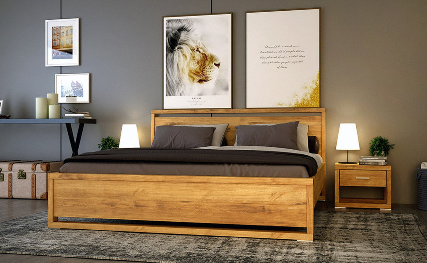 FERRARA Massivholzbett