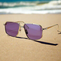 Jacques Marie Mage Jagger ultralight titanium square style sunglasses