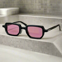 Jacques marie mage ASTAIRE vintage square sunglasses thick acetate luxury shades