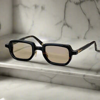 Jacques marie mage ASTAIRE vintage square sunglasses thick acetate luxury shades