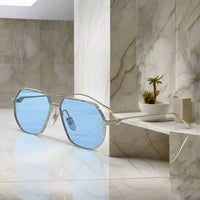 Jacques marie mage REYNOLD vintage oversize sunglasses quality titanium square frame