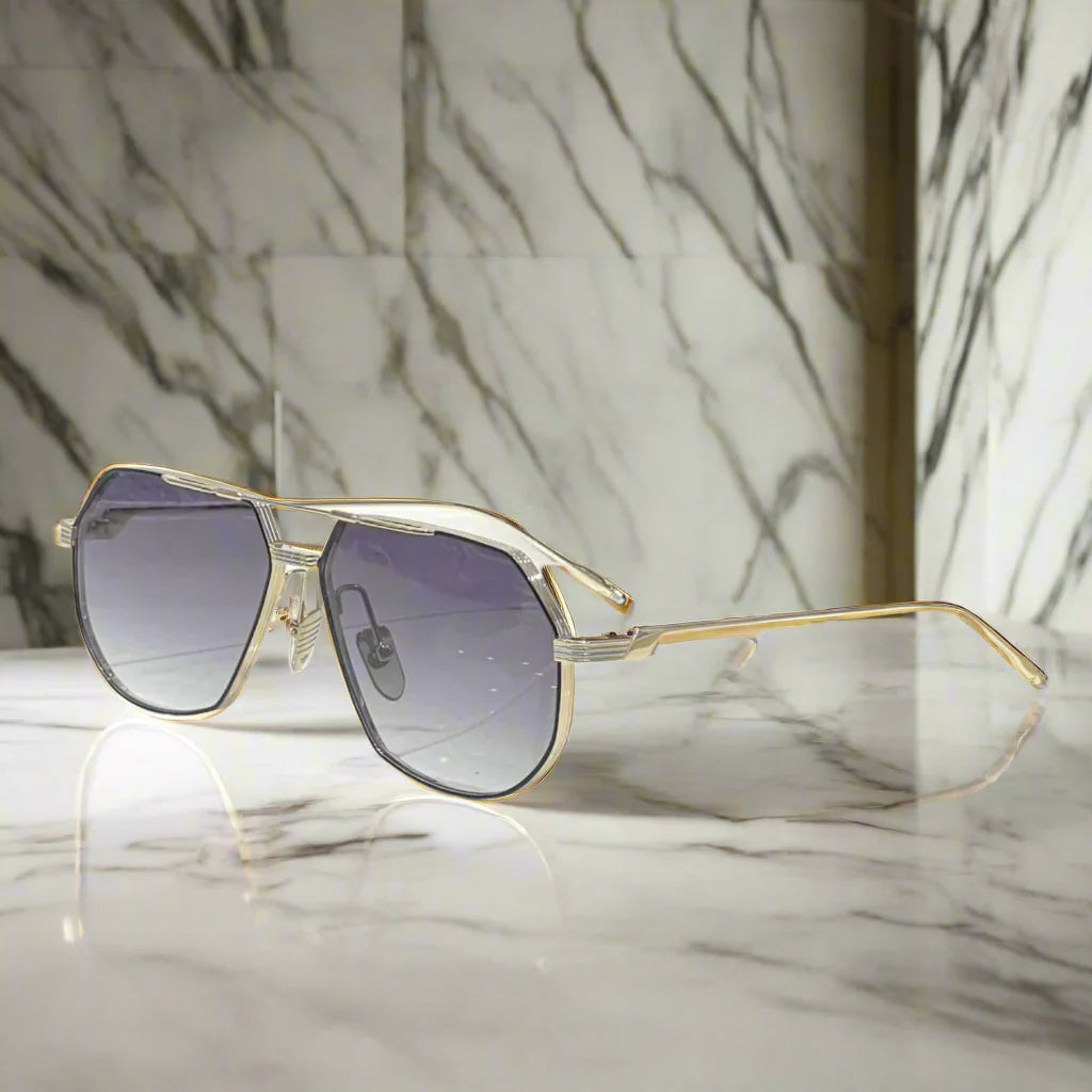 Jacques marie mage REYNOLD vintage oversize sunglasses quality titanium square frame