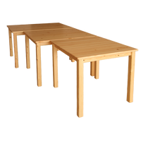 Leo Esstisch 80-100-120-160-180 cm | 100% Bio Kiefer Massivholz