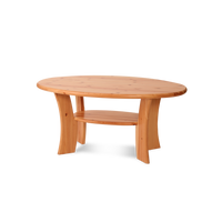 Vanessa Couchtisch Beistelltisch Wohnzimmertisch | 100% Bio Kiefer Massivholz