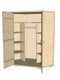 Nobis Eckschrank | 100% Bio Kiefer Massivholz