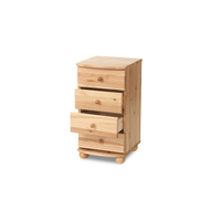 Claudia Kommode Sideboard | Anrichte | 4-kleinen Schubladen | 100% Bio Massivholz