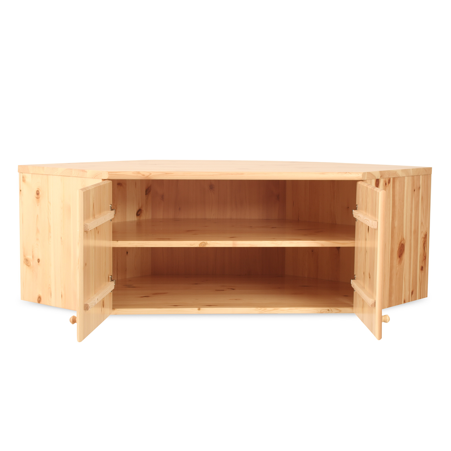 Claudia Kleiderschrank Eckschrank Aufsatz | 100% Bio Kiefer Massivholz