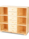 Vanessa Kommode Sideboard | Anrichte | 6-Regalfächer | 6-Schubladen | 100% Bio Massivholz