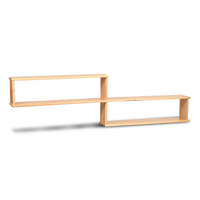 Leo Bücherregal / Wandregal | 100% Bio Kiefer Massivholz