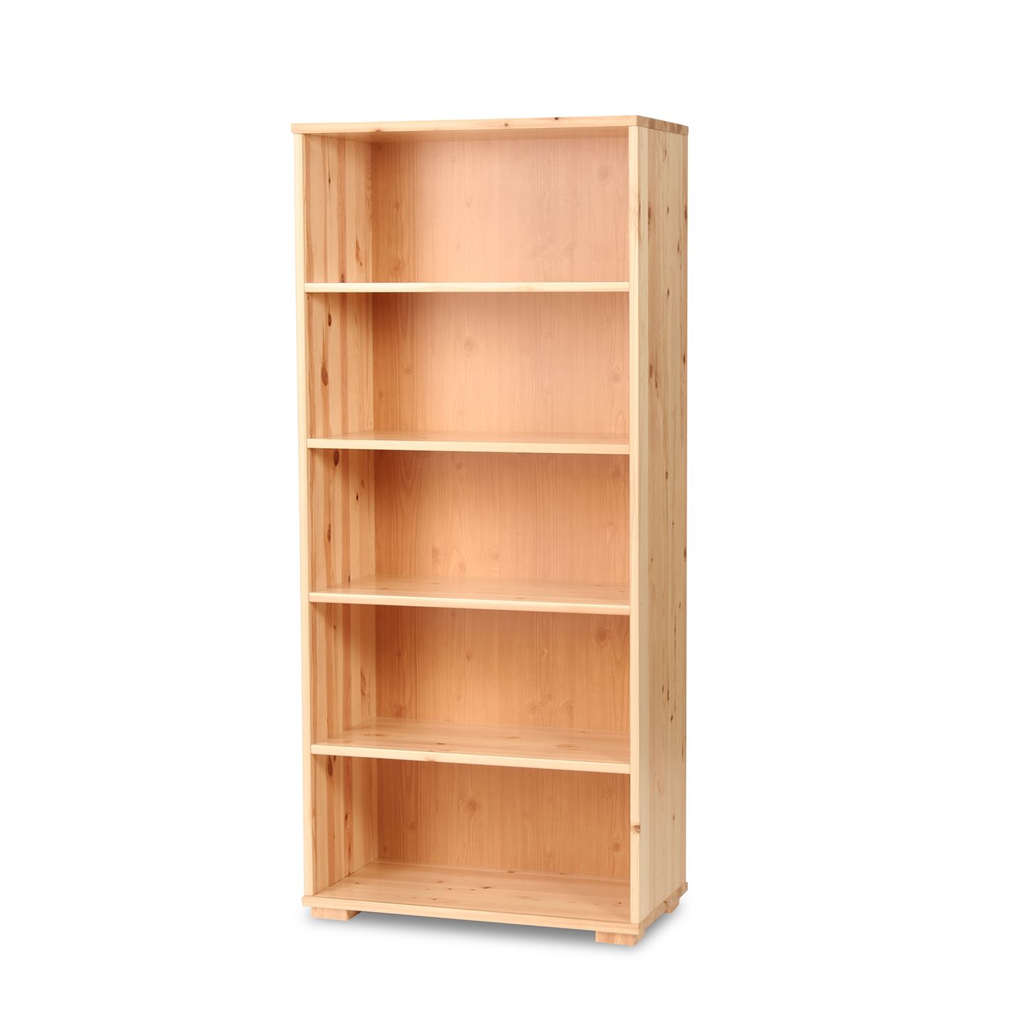 Vanessa Büroschrank Dielenschrank | mit 5-Regalfächern | 100% Bio Kiefer Massivholz