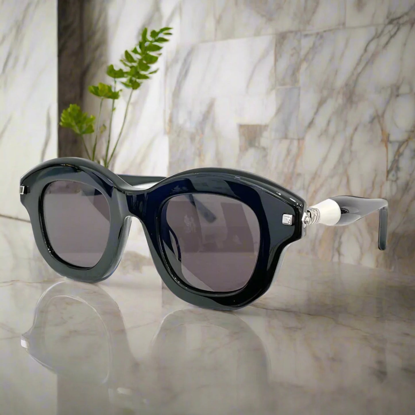 Kuboraum maske J1 premium sunglasses thick acetate classical design lenses