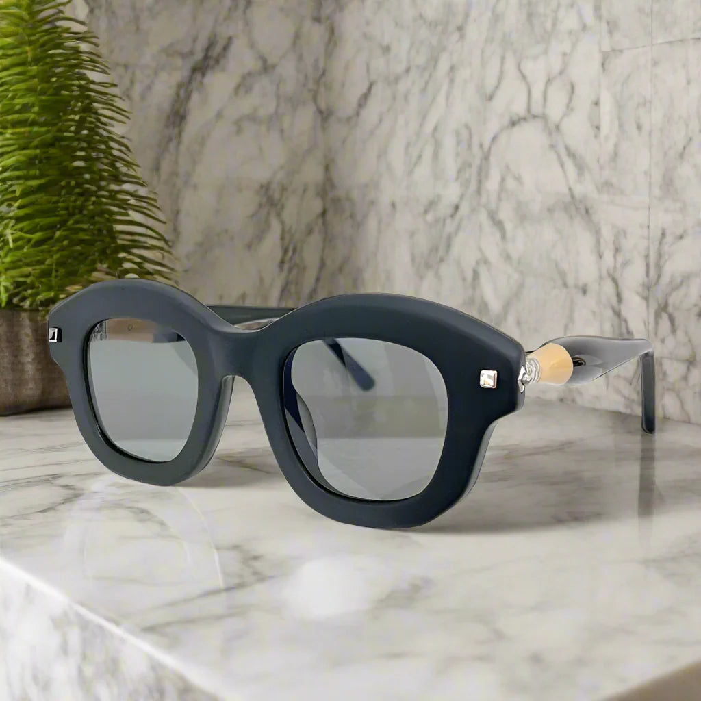 Kuboraum maske J1 premium sunglasses thick acetate classical design lenses
