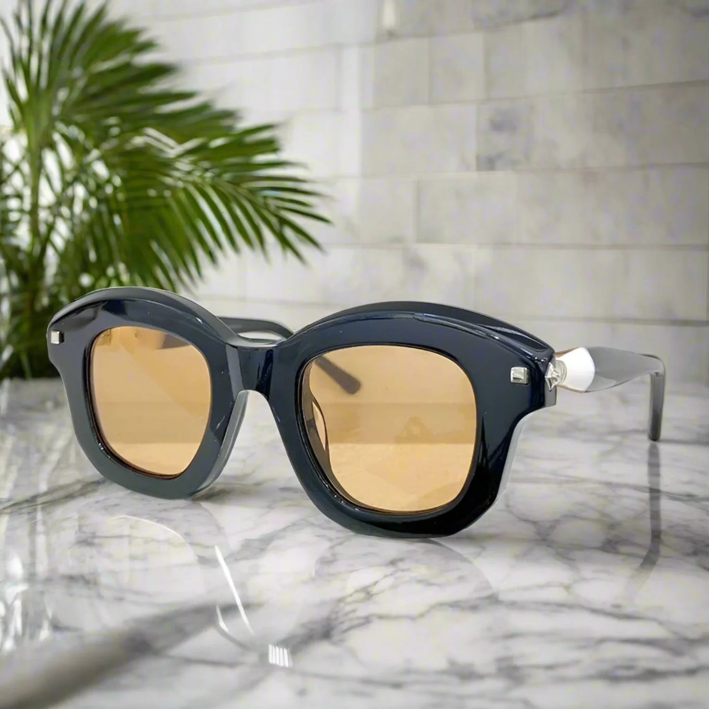 Kuboraum maske J1 premium sunglasses thick acetate classical design lenses