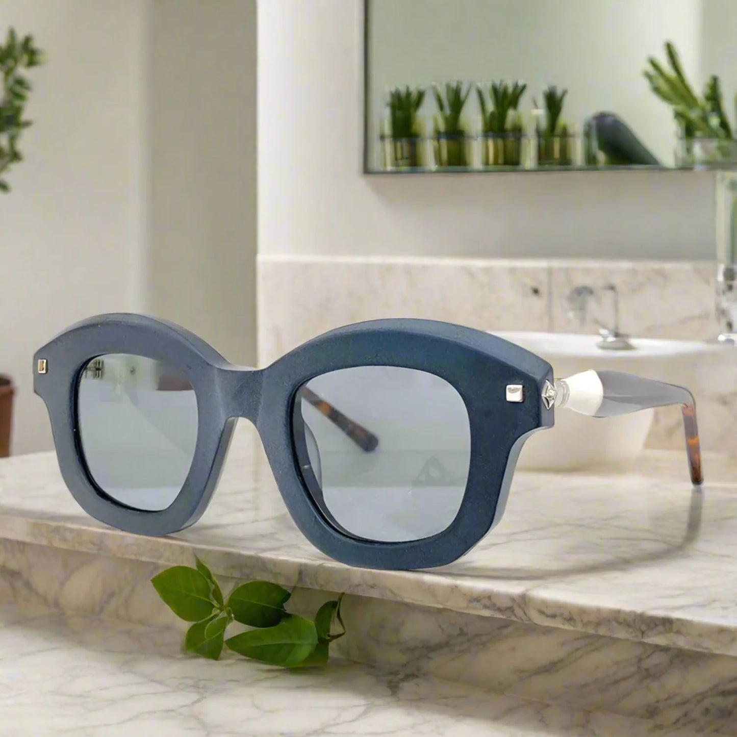 Kuboraum maske J1 premium sunglasses thick acetate classical design lenses