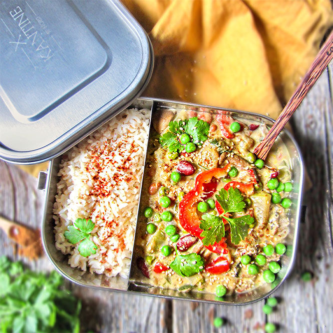 Design-Lunchbox Classic XL- Edelstahl