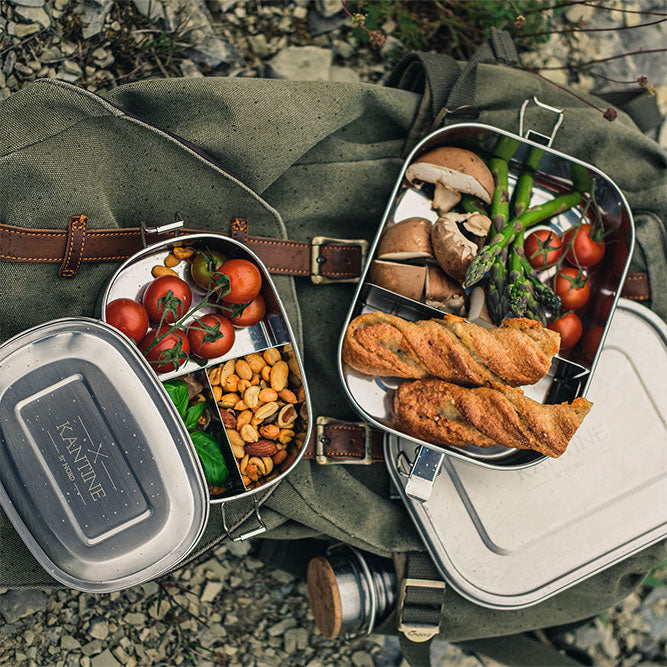 Design-Lunchbox Classic XL- Edelstahl