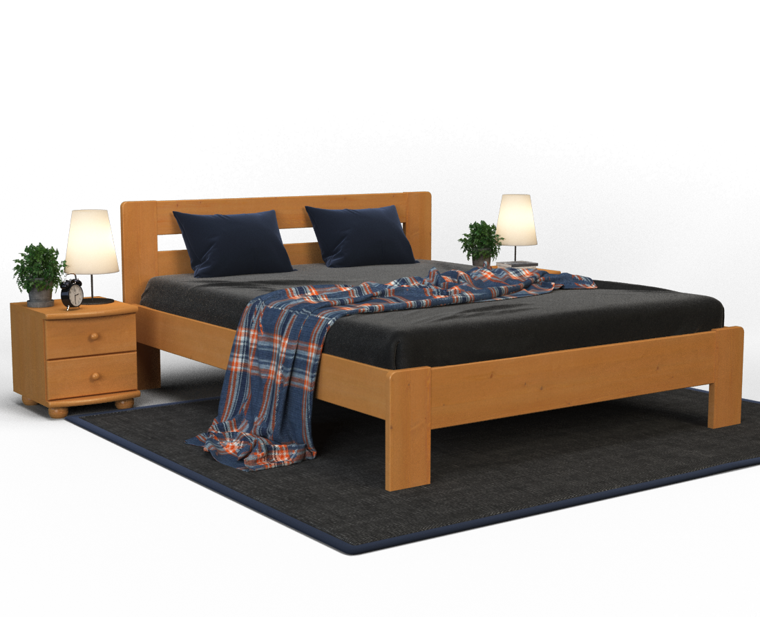 Markus Kieferbett | Massivholz | Naturholz | 100% Bio-Bett