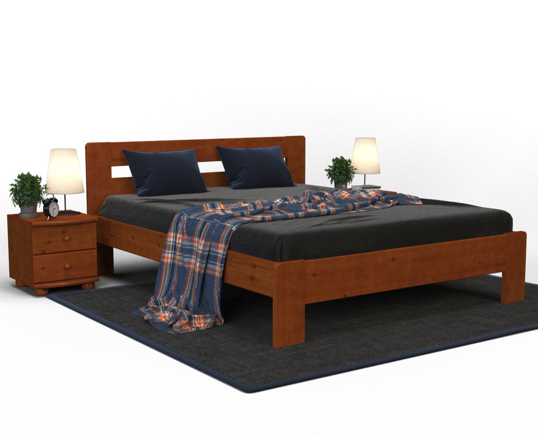 Markus Kieferbett | Massivholz | Naturholz | 100% Bio-Bett