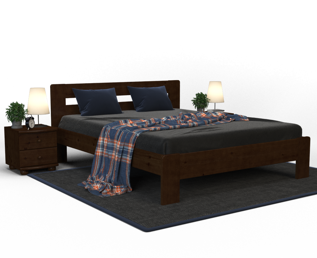 Markus Kieferbett | Massivholz | Naturholz | 100% Bio-Bett