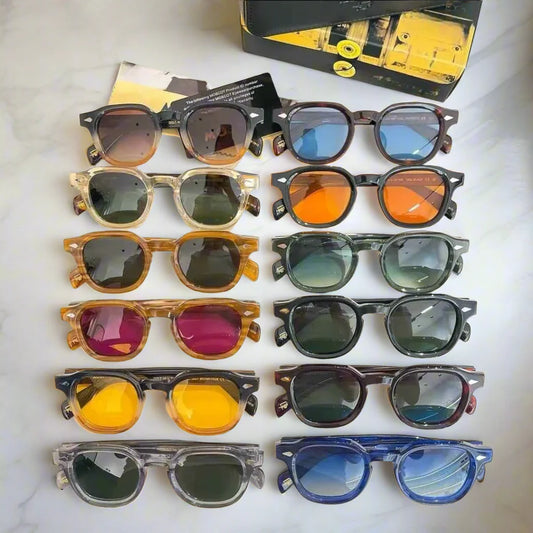 Moscot Dolt premium polarized sunglasses luxury retro design