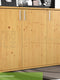 Nobis Kommode Sideboard 120-er | Anrichte | 3-Türig | 100% Bio Kiefer Massivholz