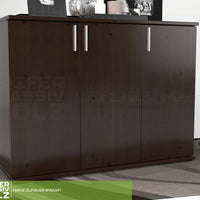 Nobis Kommode Sideboard 120-er | Anrichte | 3-Türig | 100% Bio Kiefer Massivholz