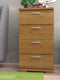 Nobis Schubladenkommode Sideboard | 4-Schubladen | 74cm hoch | 100% Bio Kiefer Massivholz
