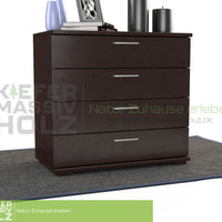 Nobis Kommode Sideboard | Anrichte | 4-Schubladen | 100% Bio Kiefer Massivholz