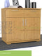 Nobis Kommode Sideboard | Anrichte | 2-Türig mit 2 Schubladen | 100% Bio Kiefer Massivholz