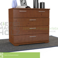 Nobis Kommode Sideboard | Anrichte | 5-Schubladen | 100% Bio Kiefer Massivholz