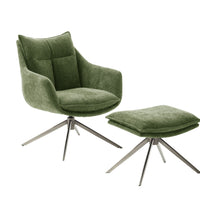 PARKER Loungesessel inkl. Hocker