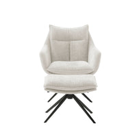 PARKER Loungesessel inkl. Hocker