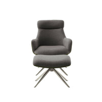 PELION Loungesessel inkl. Hocker