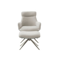 PELION Loungesessel inkl. Hocker