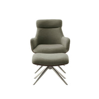 PELION Loungesessel inkl. Hocker