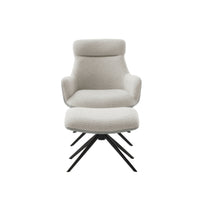 PELION Loungesessel inkl. Hocker