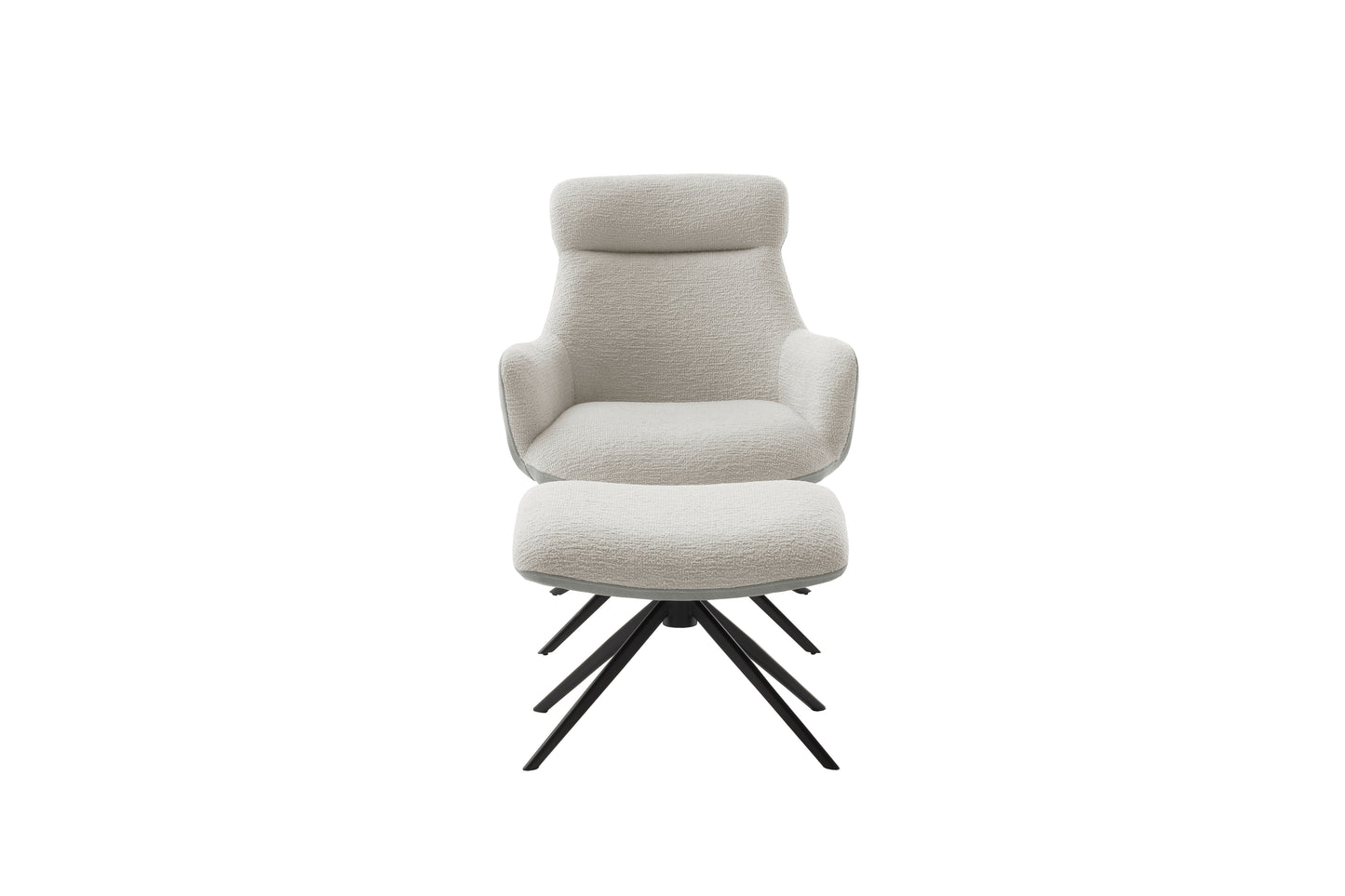 PELION Loungesessel inkl. Hocker