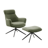 PELION Loungesessel inkl. Hocker