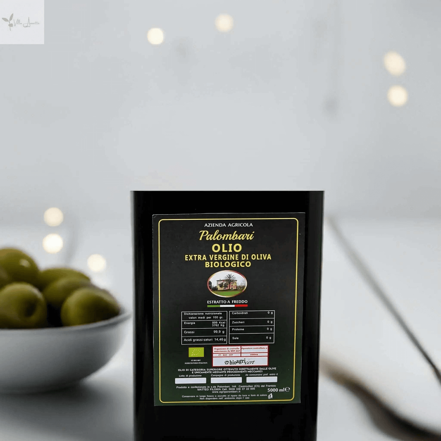 Palombari Bio Olivenöl Extra Vergine