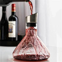 Edler Eisberg Wasserfall Rotwein Dekanter 1500ml (vier Varianten)