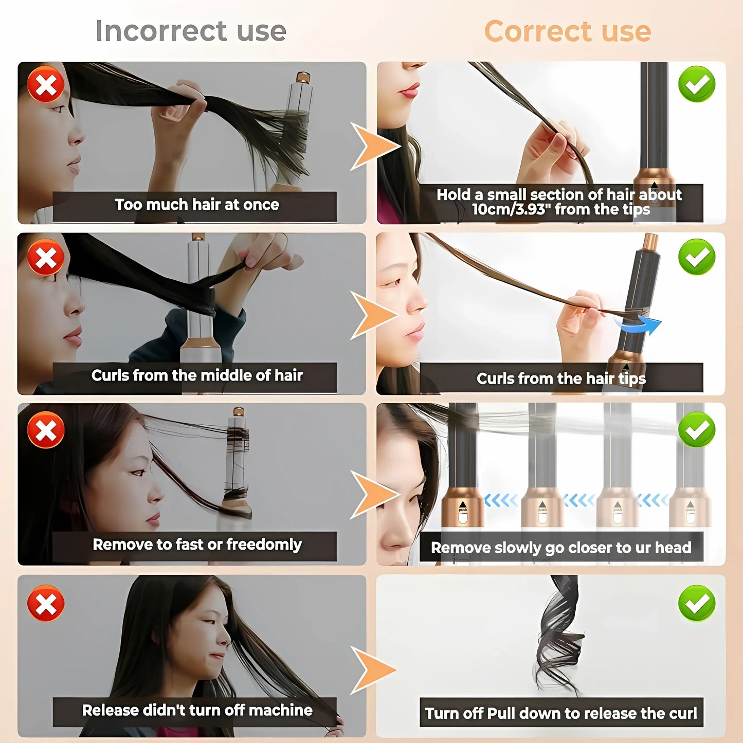 5 in 1 Hair set professional curling iron hair straightener styling