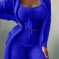 Girls winter pajama set – Cozy sleepwear with square ankle-length