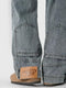High street fashion baggy jeans reverse pocket design