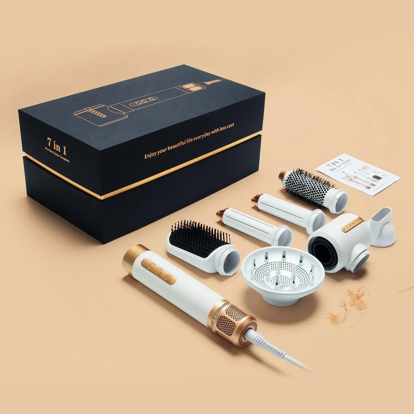 7-in-1 Multifunktions-Haarstyling-Set – Salon-Qualität für Zuhause