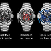 REEF TIGER Sport Automatikuhr – Skelett-Design mit Spider-Zifferblatt